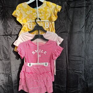 365 Kids, 5 piece interchangeable skorts and tops, Size 7
